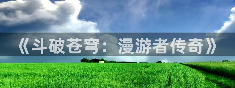 拷贝漫画官网网址：《斗破苍穹：漫游者传奇》